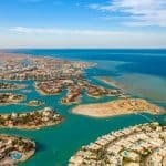 El Gouna Tour deutsch - Blick auf die Lagunenstadt
