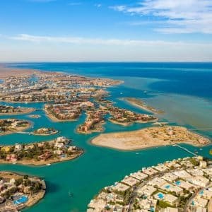 wie lange dauert Hurghada nach Kairo - Karte der Reiseroute
