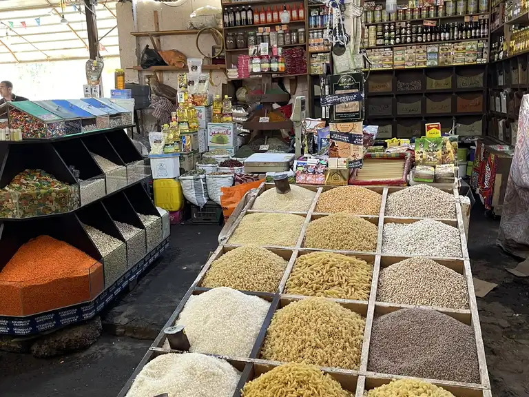 El Dahar Tour Hurghada - Lebhafter Markt in El Dahar