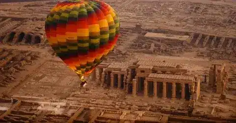 Luxor Ausflug ohne Massentourismus - Blick auf den Nil bei Sonnenuntergang