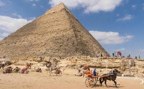 Kairo Ausflug ab Hurghada mit Bus - Pyramiden von Gizeh bei Sonnenaufgang