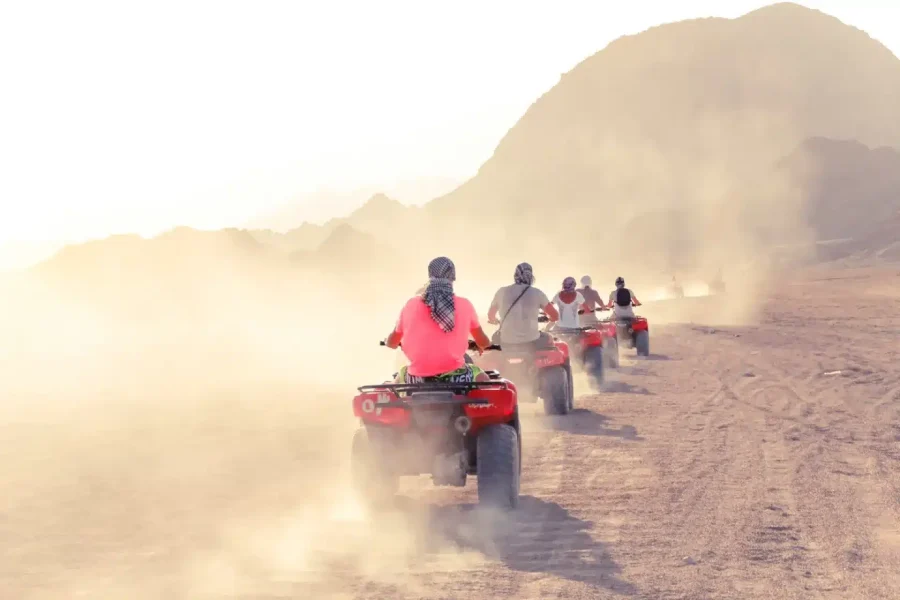 3 stunden quad tour Hurghada