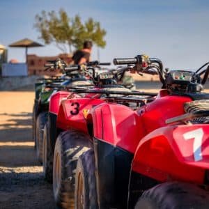 El Gouna Ausflüge deutsch - Wüstensafari mit Quad