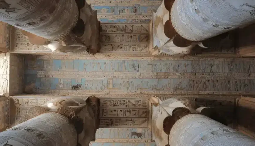 private Abydos Tour ab Hurghada - Sethos-Tempel Detail