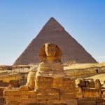Pyramiden Ausflug ab Hurghada - Blick auf die Pyramiden von Gizeh und die Sphinx