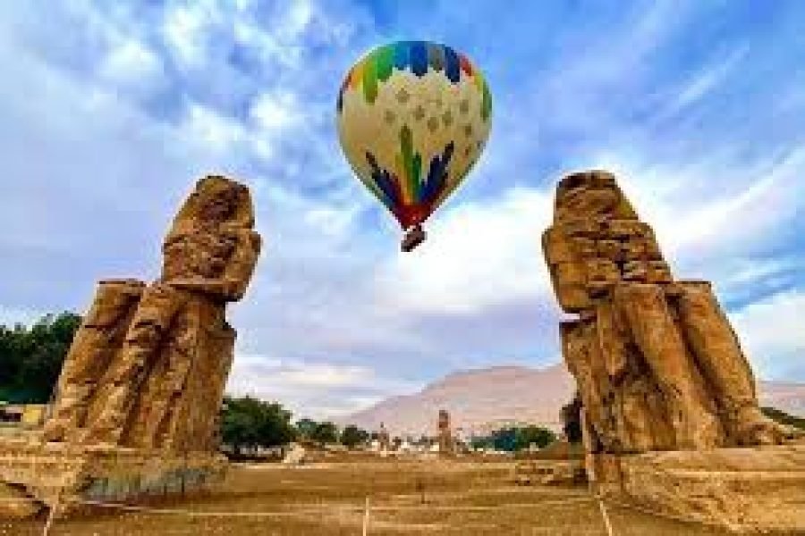 Heißluftballonfahrt über Luxor