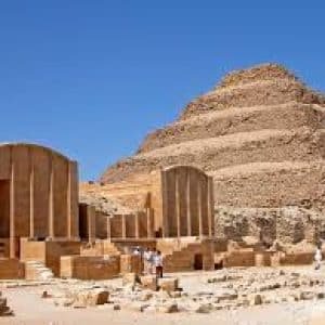 Pyramiden Ausflug ab Hurghada - Blick auf die Pyramiden von Gizeh und die Sphinx