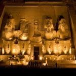 Abu Simbel Ausflug von Hurghada - Blick auf die Großen Tempel