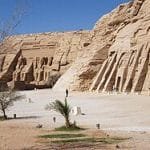 Abu Simbel Ausflug von Hurghada - Blick auf die Großen Tempel