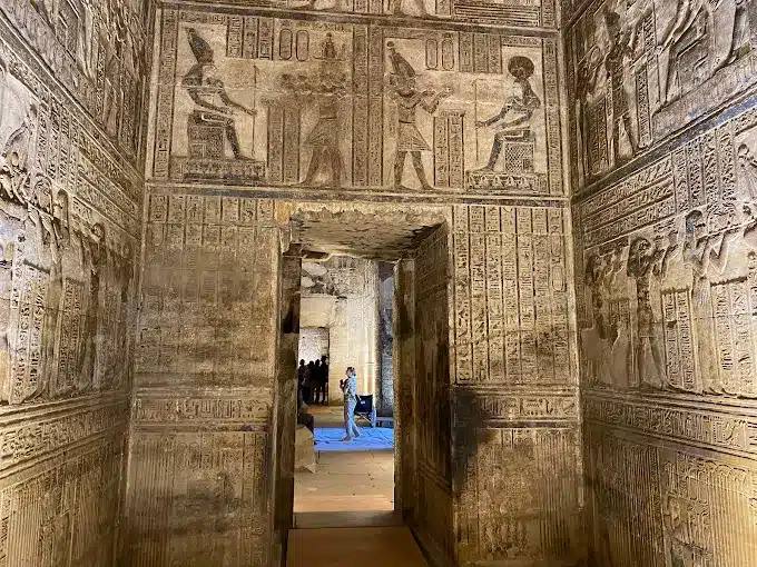 Abydos Tempel Ausflug Hurghada - Blick auf den Sethos I. Tempel