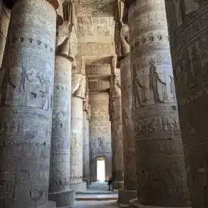 Dendera Tempel Ausflug Hurghada - Eingang zum Hathor-Tempel